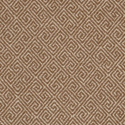 Charlotte Fabrics D2617 Greek Key Cafe Brown Upholstery Polyester  Blend Fire Rated Fabric Geometric High Wear Commercial Upholstery CA 117 NFPA 260 
