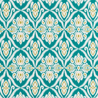 Charlotte Fabrics D2735 Seabreeze Green Multipurpose Spun  Blend Fire Rated Fabric High Performance CA 117 NFPA 260 Floral Medallion Floral Outdoor 
