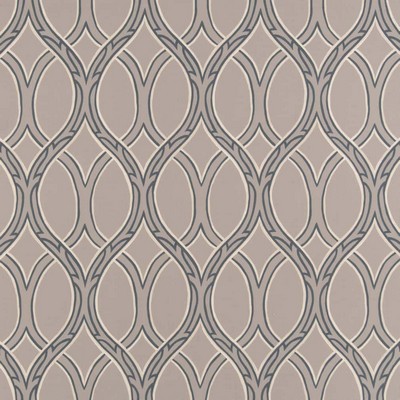 Charlotte Fabrics D2933 Pewter Silver Multipurpose Polyester Fire Rated Fabric Geometric Patterned Crypton Diamond Ogee High Performance CA 117 NFPA 260 