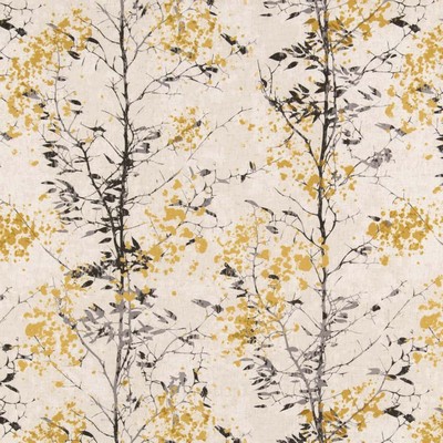 Charlotte Fabrics D2945 Tuscan Sun Red Multipurpose Polyester  Blend Fire Rated Fabric Patterned Crypton High Performance CA 117 NFPA 260 Abstract Floral Leaves and Trees 
