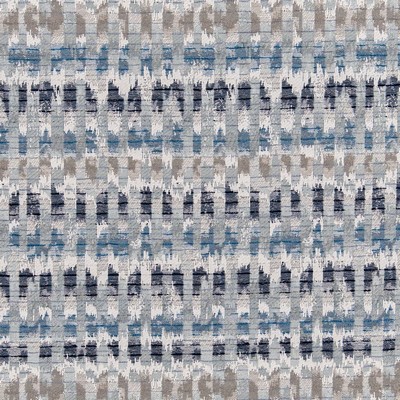 Charlotte Fabrics D3055 Sky Cityscapes II D3055 Blue Upholstery Polyester Polyester Fire Rated Fabric Geometric  High Wear Commercial Upholstery CA 117  NFPA 260  Fabric