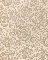 D3594 Tan Bloom by  Charlotte Fabrics 