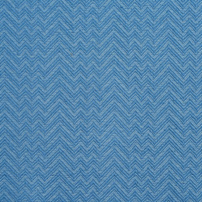 Charlotte Fabrics D385 Capri Blue Upholstery Woven  Blend Fire Rated Fabric Patterned Crypton High Wear Commercial Upholstery CA 117 Zig Zag Woven 