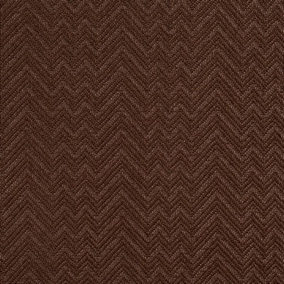 Charlotte Fabrics D388 Cocoa Brown Upholstery Woven  Blend Fire Rated Fabric Patterned Crypton High Wear Commercial Upholstery CA 117 Zig Zag Woven 