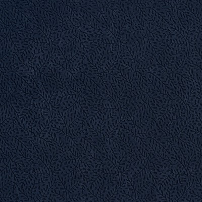 Charlotte Fabrics D552 Navy Vine Blue Multipurpose Nylon  Blend Fire Rated Fabric High Wear Commercial Upholstery CA 117 Leaves and Trees Microsuede 