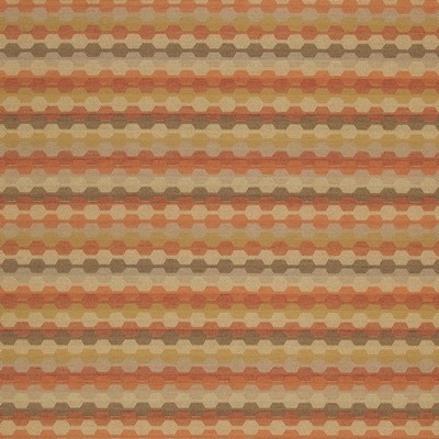 Charlotte Fabrics D920 Rope/Rust Orange Upholstery Woven  Blend Fire Rated Fabric Geometric High Wear Commercial Upholstery CA 117 NFPA 260 Damask Jacquard Horizontal Striped 