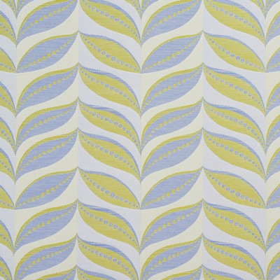 Charlotte Fabrics I9000-16 Yellow Multipurpose Solution  Blend Fire Rated Fabric High Wear Commercial Upholstery CA 117 NFPA 260 Tropical Damask Jacquard Fun Print Outdoor Zig Zag 