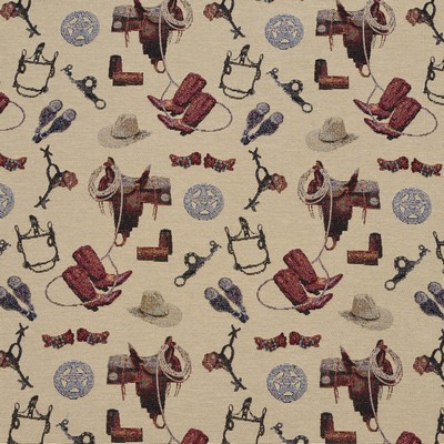 Charlotte Fabrics I9400-26 Upholstery cotton  Blend Fire Rated Fabric Heavy Duty CA 117 Cowboy 