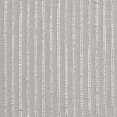 Charlotte Fabrics SH29 Sterling Silver Drapery Polyester Fire Rated Fabric CA 117 NFPA 260 Checks and Striped Sheer Extra Wide Sheer 