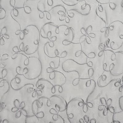 Charlotte Fabrics SH43 Marble Drapery Polyester Fire Rated Fabric CA 117 NFPA 260 Circles and Swirls Sheer Extra Wide Sheer 