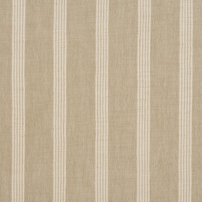 Charlotte Fabrics SH87 Ecru Beige Drapery Polyester Fire Rated Fabric CA 117 NFPA 260 Checks and Striped Sheer Extra Wide Sheer 