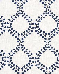 Winding Leaves Cobalt by   