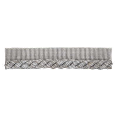 Stout Trim Bestow Cord 4 Flint SMALL WONDERS TRIM BEST-4 Grey TRIMMING 54% Cotton 46% Polyester Grey Silver Trims  Cord 