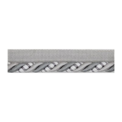 Stout Trim Gruver Cord 5 Stone SMALL WONDERS TRIM GRUV-5 Grey TRIMMING 55% Spun Viscose 45% Polyester Grey Silver Trims  Cord 