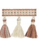 Stout Trim NINA TASSEL FRINGE 6 POPPY