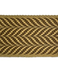 Riley Border Chocolate by   