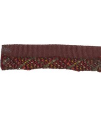 Library Tweed Crimson by  Robert Allen Trim 