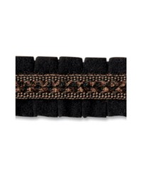 Rustica Pleat Black by   