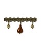 Robert Allen Trim BAROQUE BEADS MOSS