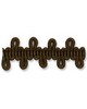 Robert Allen Trim SCROLL BRAID MAHOGANY