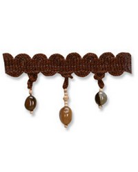 Riverstn Beads Mahogany by   