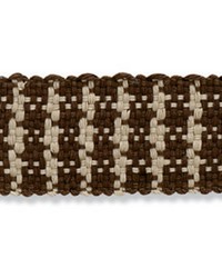 Houndstooth Br Mahogany by  Robert Allen Trim 