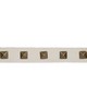 Robert Allen Trim STUDDED TAPE PALE CREAM