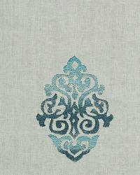 Scrolling Art Aquamarine by  Robert Allen 