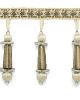 Schumacher Trim ADDINGTON MOLDED TASSEL FRINGE MOONSTONE