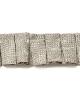 Schumacher Trim COLETTE PLEATED RUCHE GREIGE