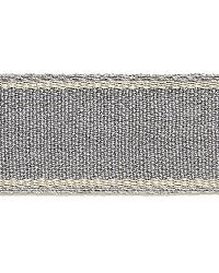 Rene Linen Tape Zinc by  Schumacher Trim 