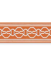 Malmaison Tape Tangerine by  Schumacher Trim 