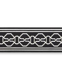 Malmaison Tape Noir   Swan by  Schumacher Trim 