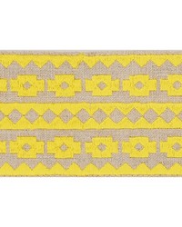 Talitha Tape Yellow On Natural by   