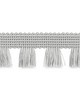 Schumacher Trim BELL FRINGE SILVER
