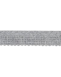 Eubie Lip Cord Grey by  Schumacher Trim 