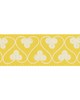 Schumacher Trim COQUETTE TAPE YELLOW