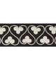 Schumacher Trim COQUETTE TAPE BLACK
