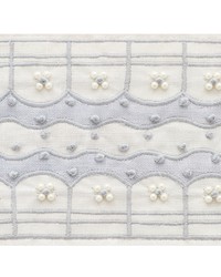 Perla Tape Powder Blue by  Schumacher Trim 