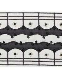 Perla Tape Noir by  Schumacher Trim 