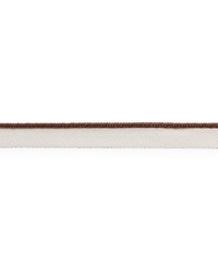 Gustave Silk Lip Cord Narrow Brown by   