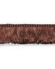 Schumacher Trim FRANCOIS SILK BRUSH FRINGE BROWN