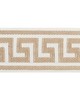 Schumacher Trim ETIENNE SILK GREEK KEY SAND