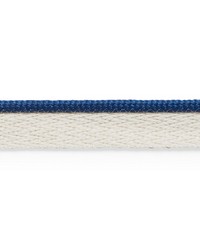 Coleman Lip Cord Navy by  Schumacher Trim 