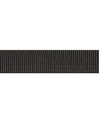 Medium Faille Tape Black by  Schumacher Trim 