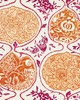 Schumacher Wallpaper KATSUGI TANGERINE & BERRY