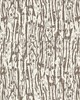 Schumacher Wallpaper TREE TEXTURE MOCHA