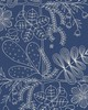 Schumacher Wallpaper BLOMMEN MARINE