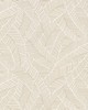 Schumacher Wallpaper ABSTRACT LEAF LINEN