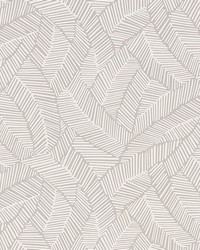 Abstract Leaf Dove by  Schumacher Wallpaper 